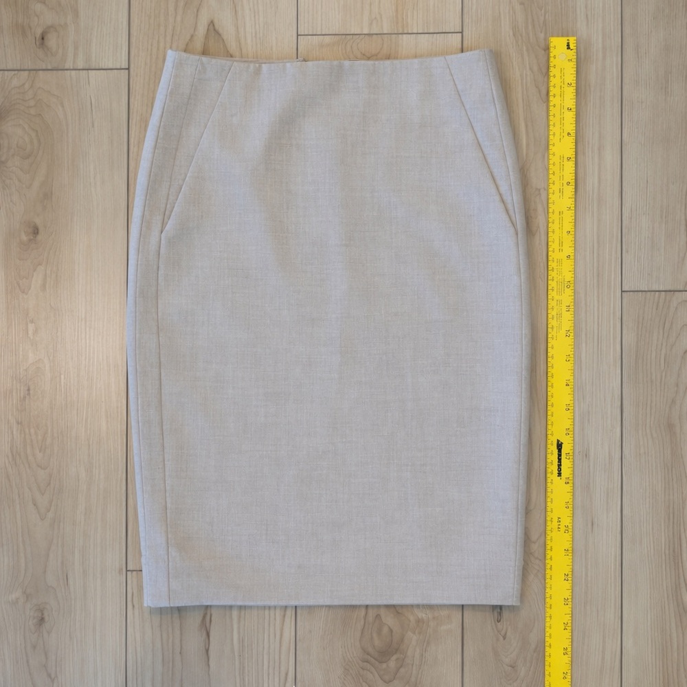 The Limited Tan Pencil Skirt Size 0 Classic Workwear